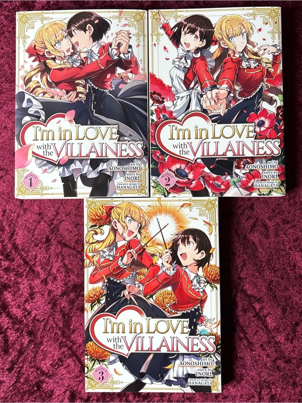 I'm in Love with the Villainess Vols. 1-3 Manga